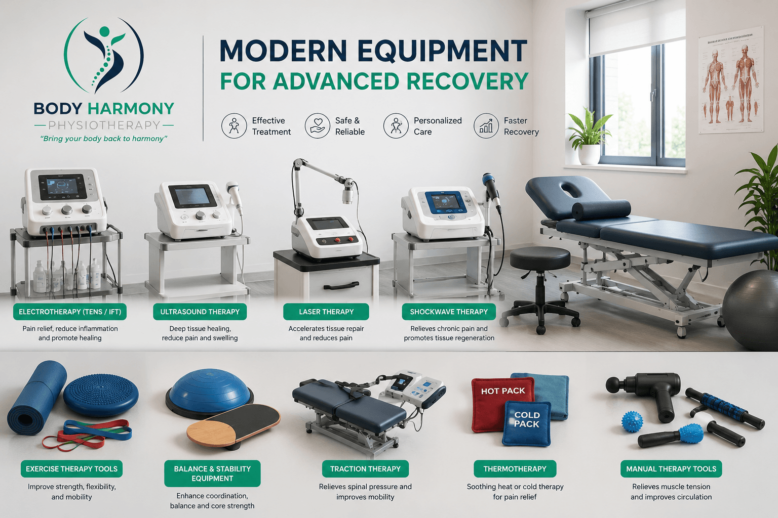 Modern Equipment